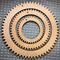 3 pack of circle looms with even teeth. 